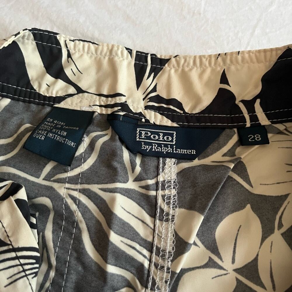 Polo by Ralph Lauren Hawaiian Floral Swim Trunks Shorts Size 28 Small NWT - Picture 8 of 10